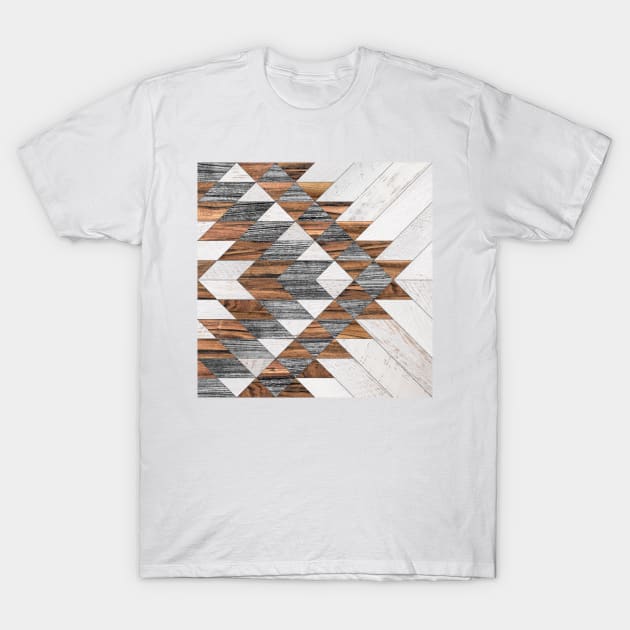 Urban Tribal Pattern No.12 - Aztec - Wood T-Shirt by ZoltanRatko